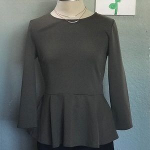 Peplum top